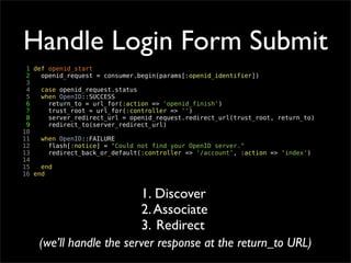OpenID Bootcamp Tutorial