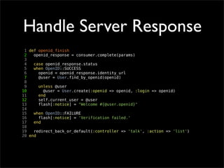 OpenID Bootcamp Tutorial