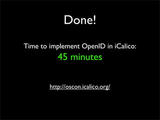 OpenID Bootcamp Tutorial