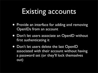 OpenID Bootcamp Tutorial