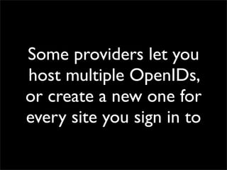 OpenID Bootcamp Tutorial