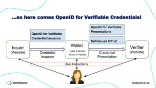 How to Build Interoperable Decentralized Identity Systems with OpenID ...