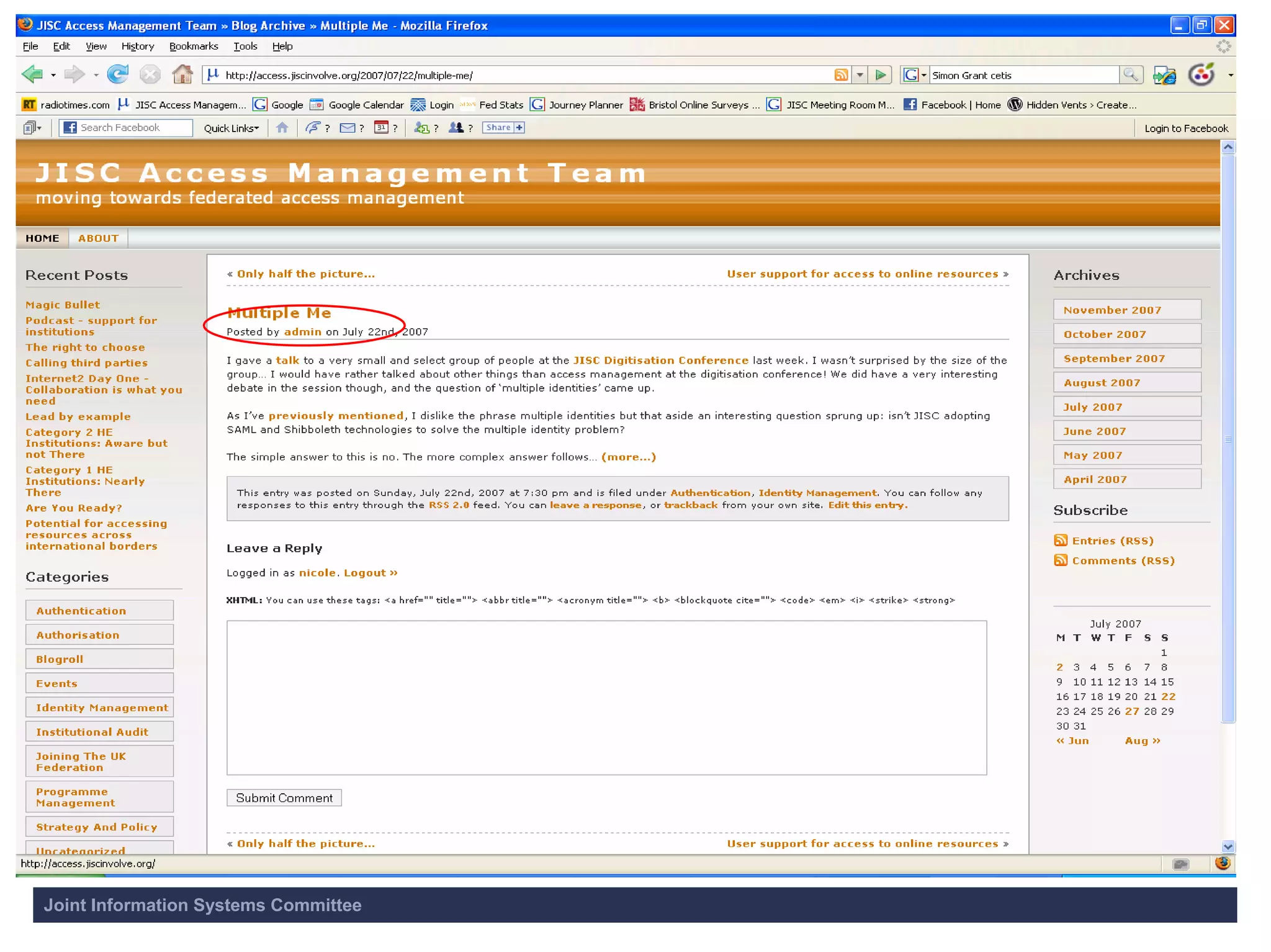 OpenIDand User-Centric Identity: It’s All About Me