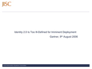 OpenIDand User-Centric Identity: It’s All About Me