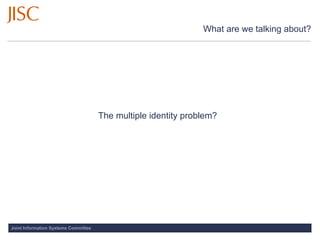 OpenIDand User-Centric Identity: It’s All About Me