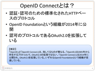 OpenID Connect入門 | PDF