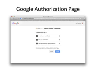 Google Authorization Page

 