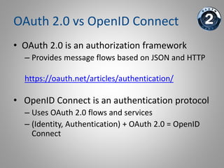 OpenId Connect Protocol | PPTX
