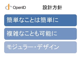 設計方針

簡単なことは簡単に

複雑なことも可能に

モジュラー・デザイン
 