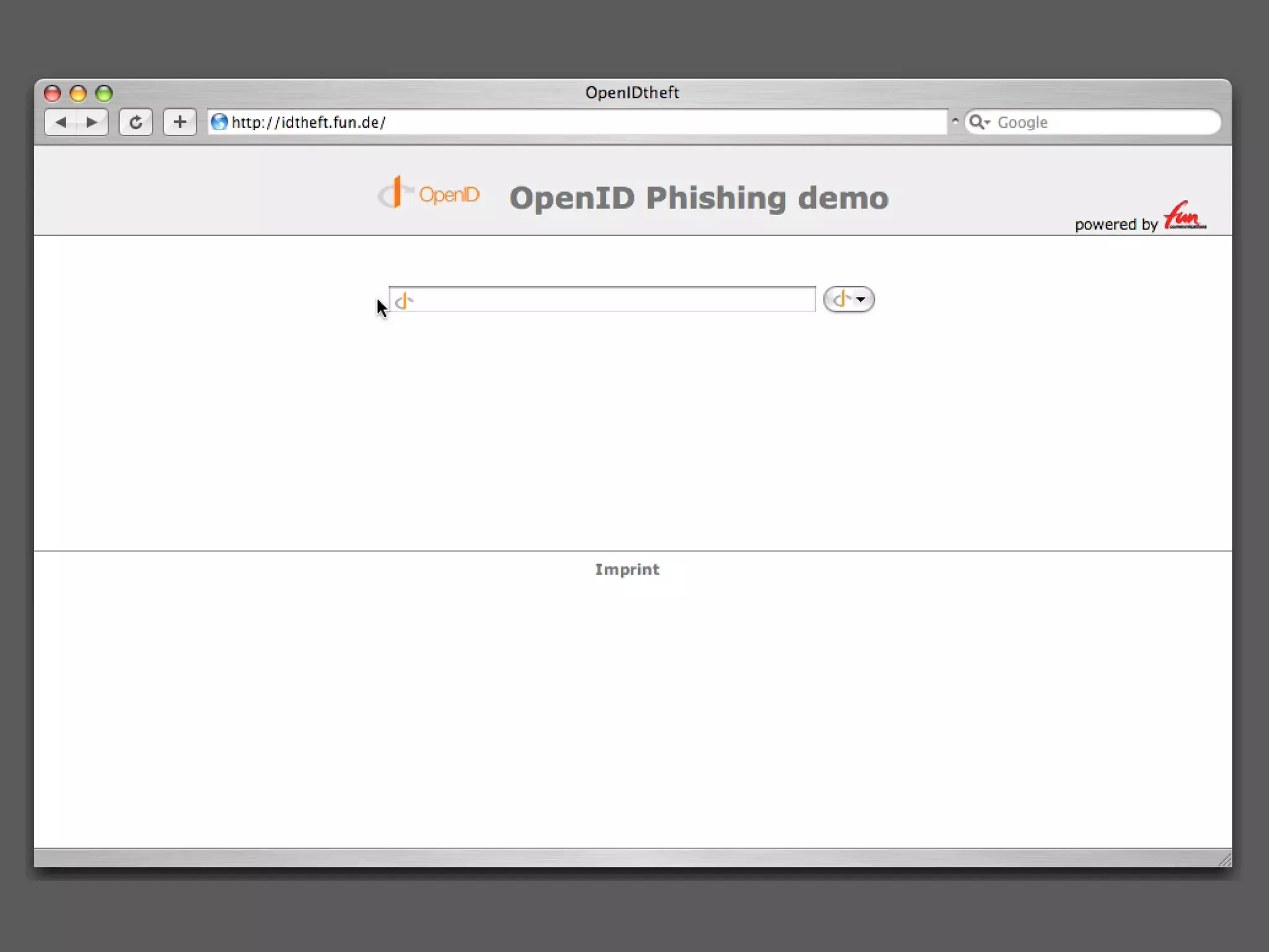 OpenID at Open Tech 2008
