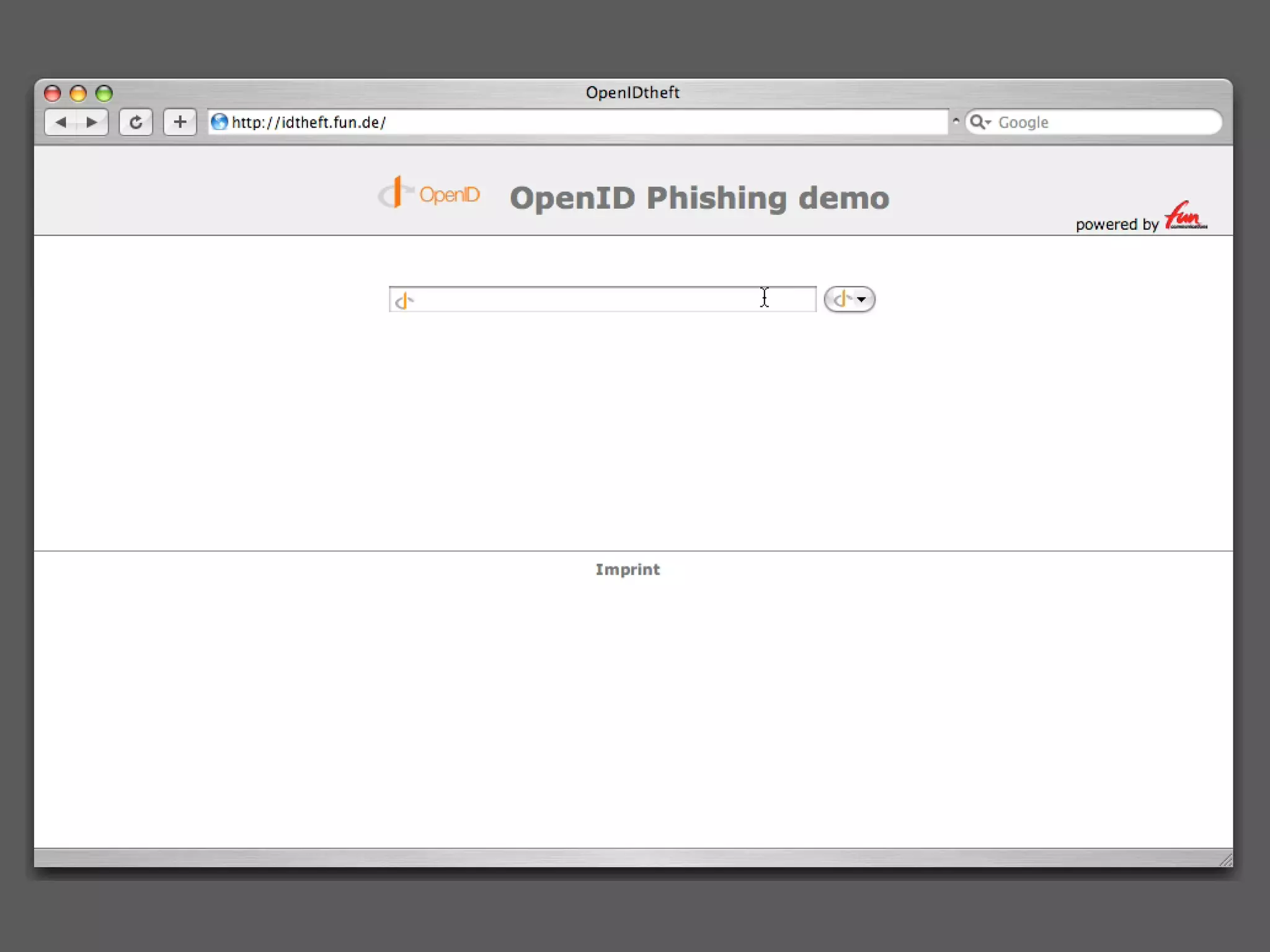 OpenID at Open Tech 2008
