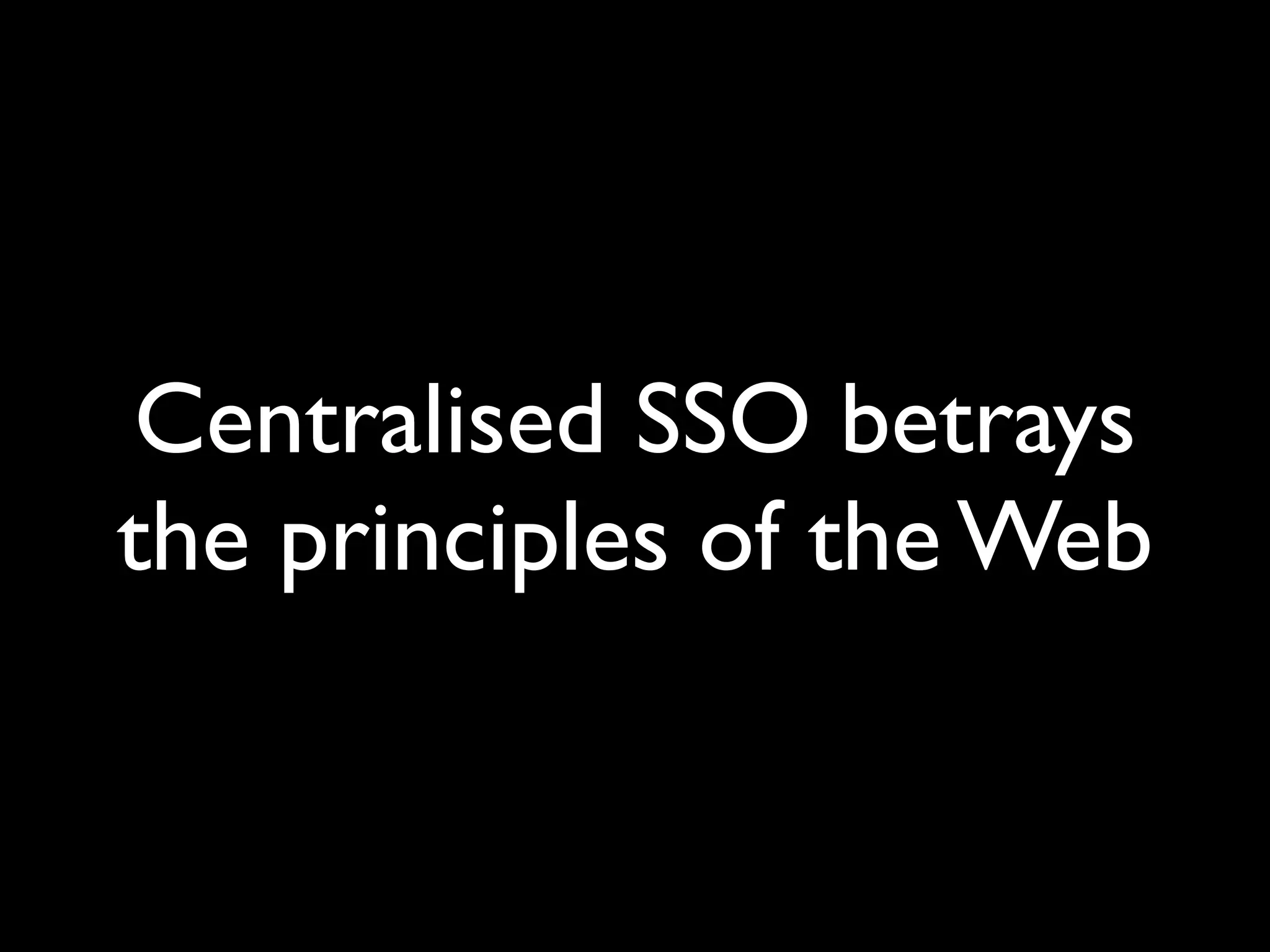 OpenID at Open Tech 2008