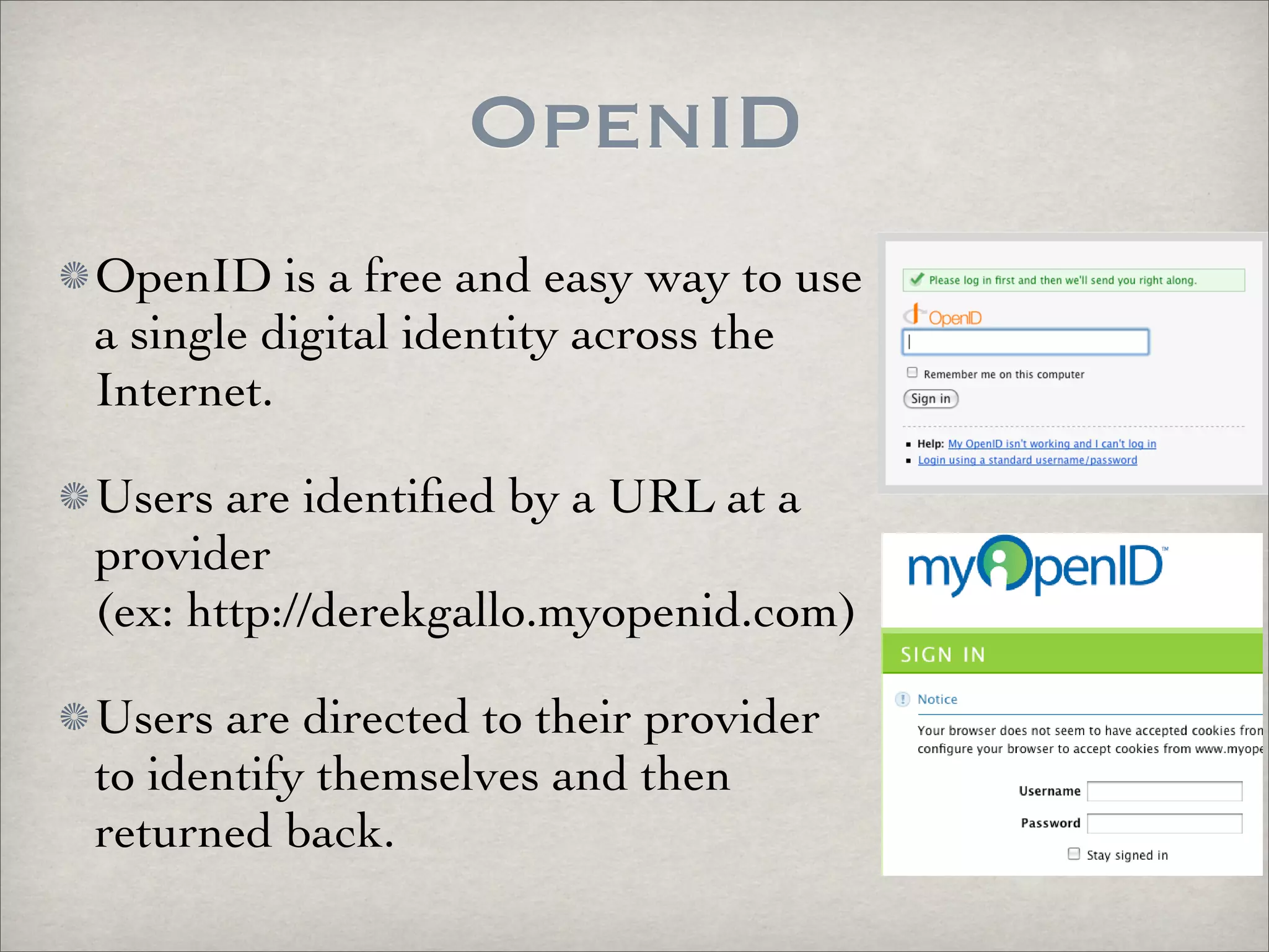 OpenID vs Facebook Connect vs FriendConnect