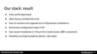 OpenStack on Autopilot with K8s & ArgoCD in OpenInfra Days France 2024 ...