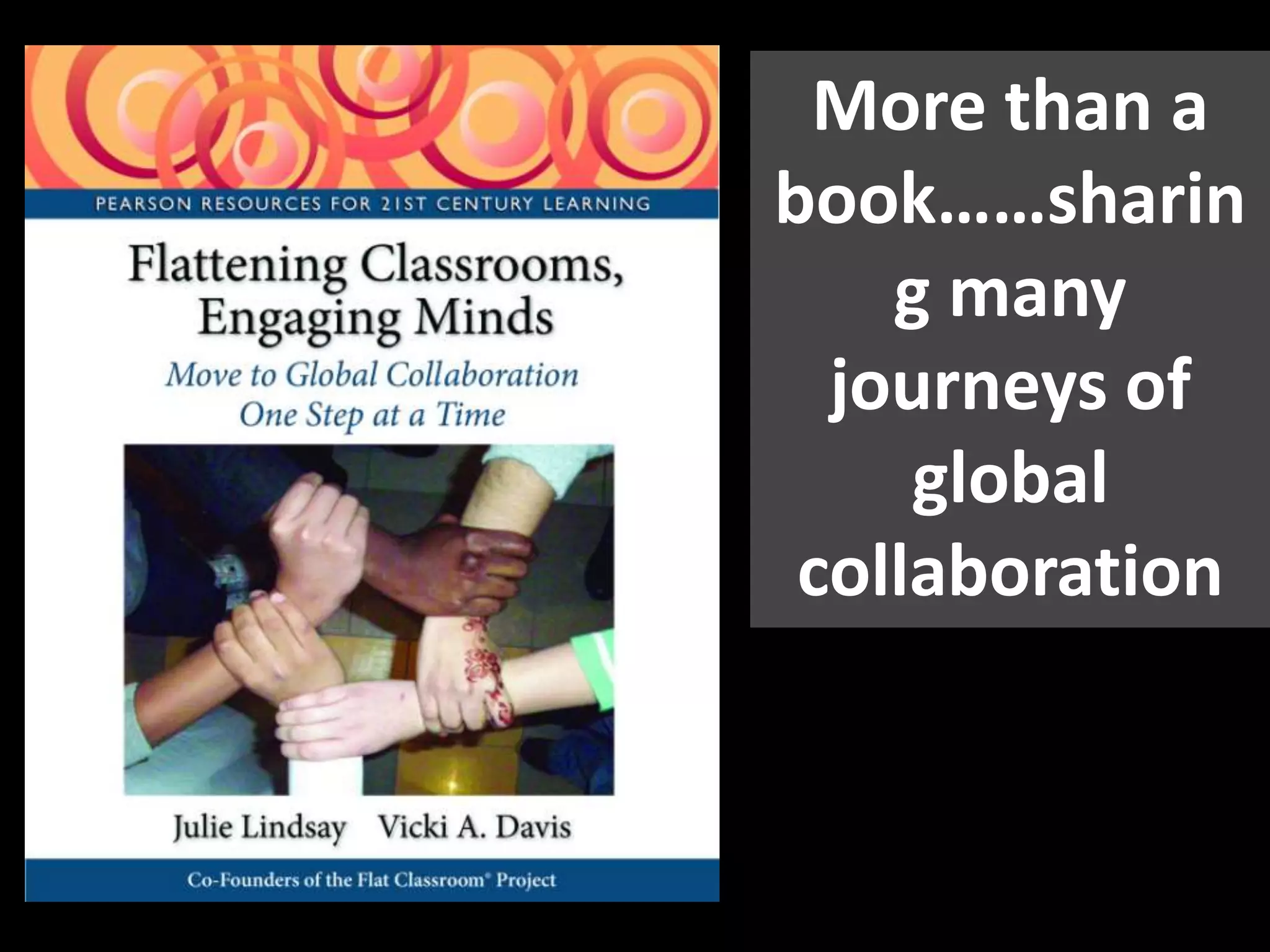 More than a
book……sharin
g many
journeys of
global
collaboration
 