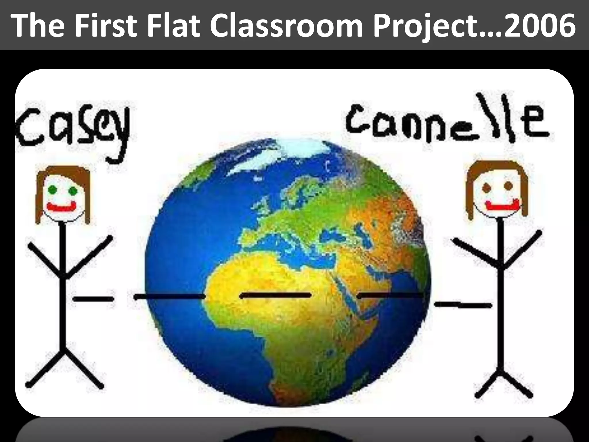The First Flat Classroom Project…2006
 