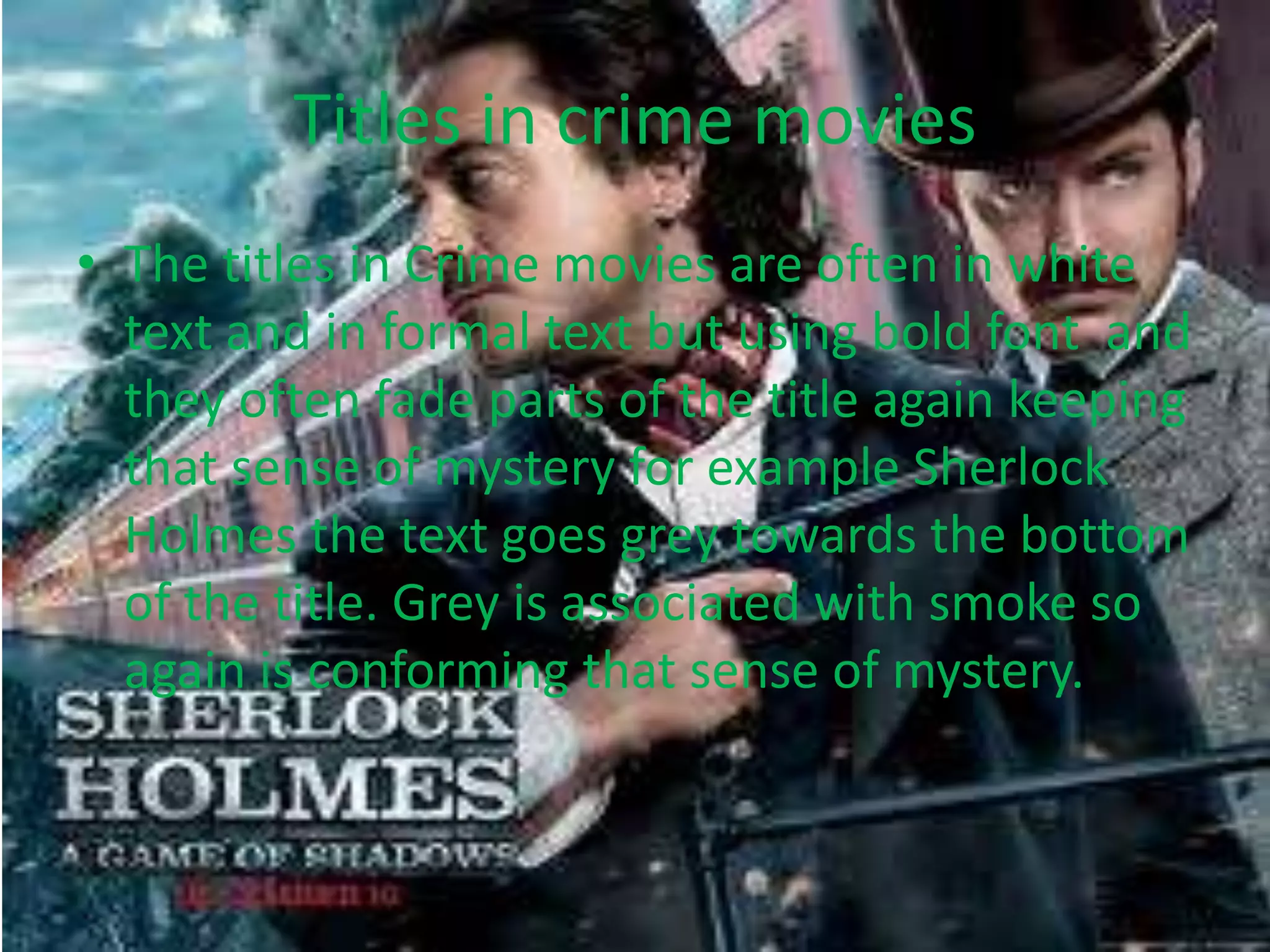 Opening credits and titles | PPTX