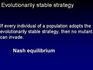 Nash equilibrium
 