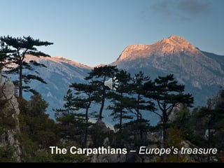 The Carpathians – Europe’s treasure
 