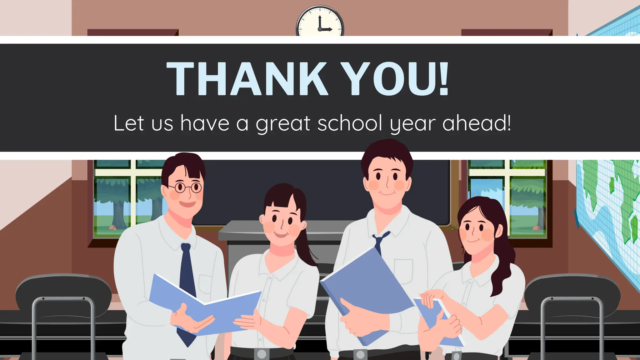 THANK YOU!
Let us have a great school year ahead!