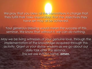 Opening Prayer for Meetings and Conferences.ppt