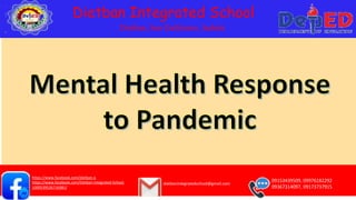 Dietban, San Guillermo, Isabela
Dietban Integrated School
09153439509, 09976182292
09367314097, 09173737915
dietbanintegratedschool@gmail.com
https://www.facebook.com/dietban.is
https://www.facebook.com/Dietban-Integrated-School-
1000539526716381/
 