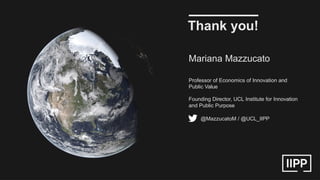 Mission Economy by Marianna Mazzucato the economist | PPTX