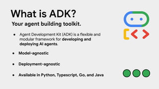 Deploying Multi-Agent AI Systems with GDG Cloud Munich Workshop | PDF