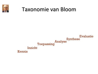 Taxonomie van Bloom 