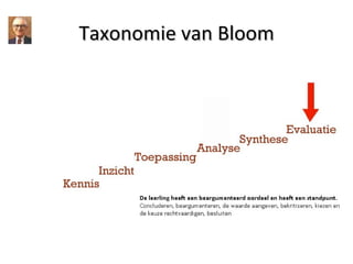 Taxonomie van Bloom 