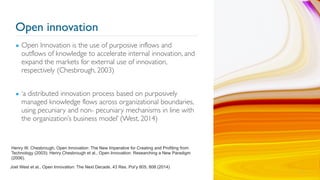 Lecture: Open Innovation | PDF