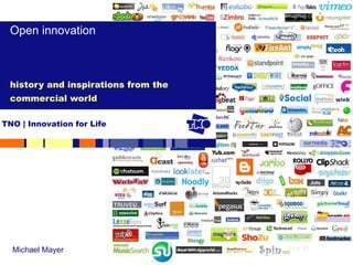 history and inspirations from the commercial world Open innovation 