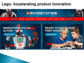 Lego: Accelerating product innovationLego: Accelerating product innovation
 