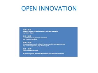OPEN INNOVATION 