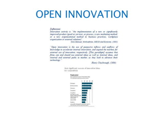 OPEN INNOVATION  