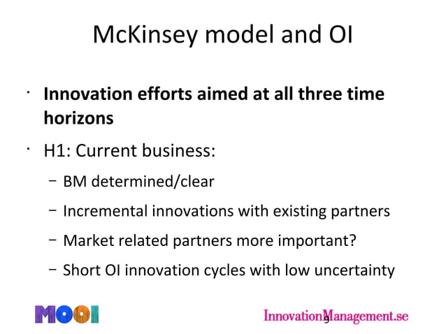 Open innovation and strategy