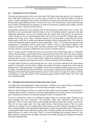 Open Innovation Process and Open Closed Innovation | PDF