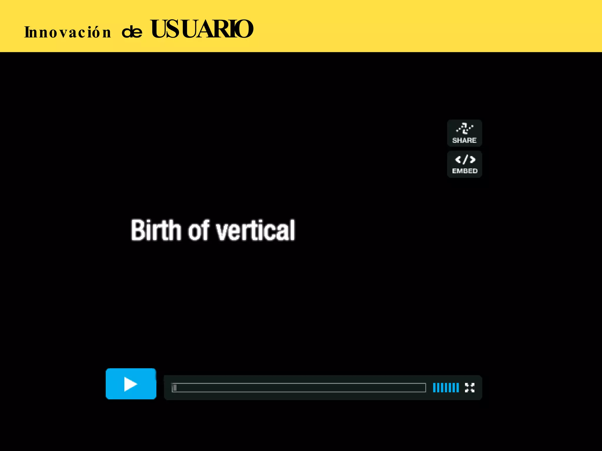 Innovación  de  USUARIO 