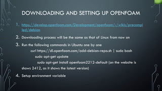 openfoam: how to install openfoam on OS. | PPTX