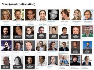 Stars (need confirmation):
 