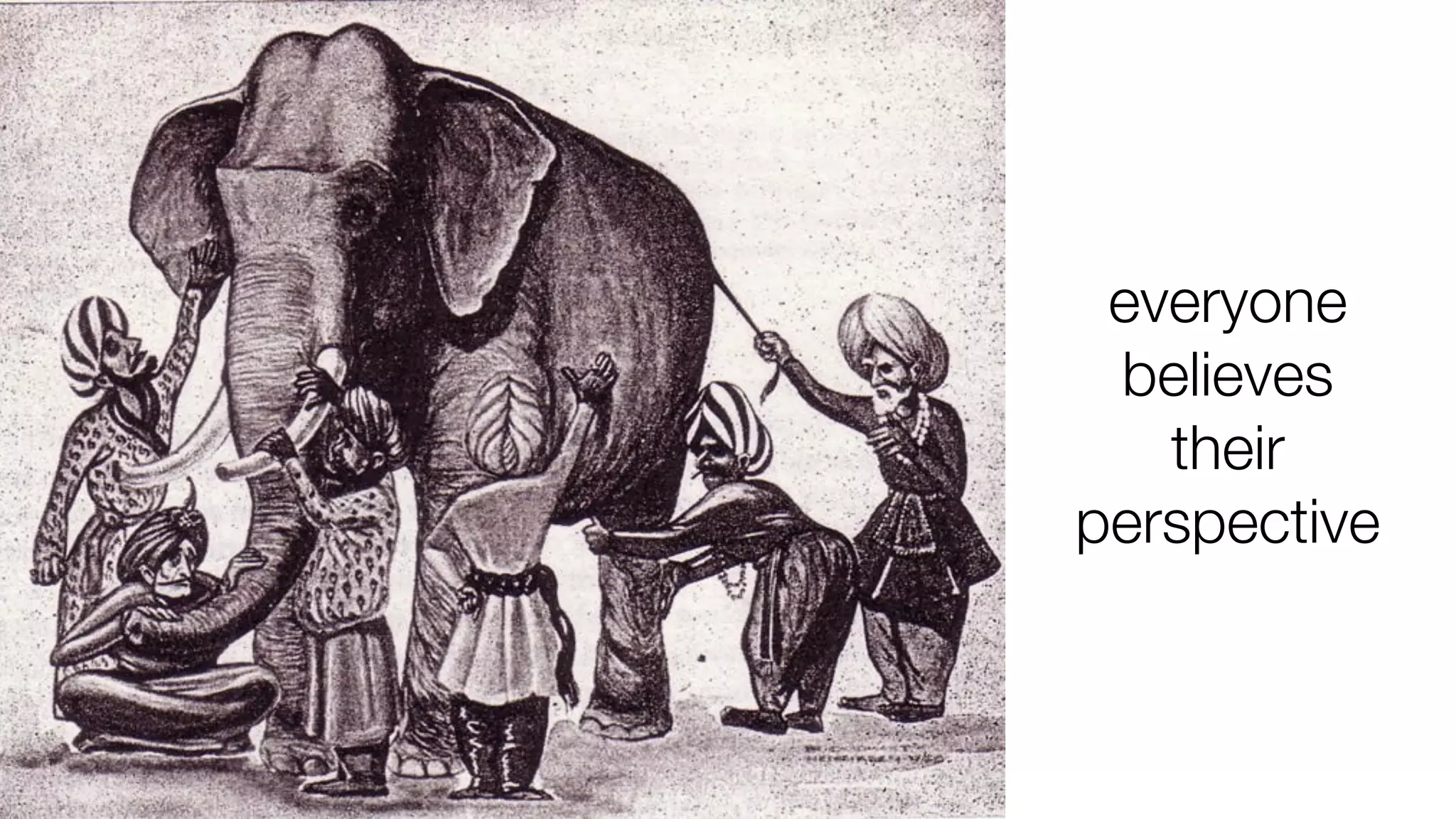 everyone
believes
their
perspective
 