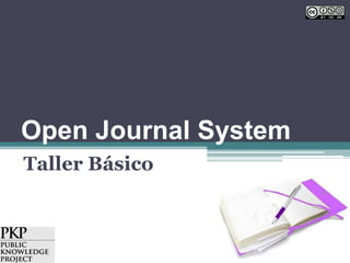 Open JournalSystem Taller Básico 