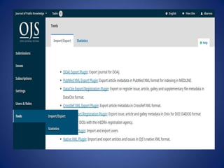 Open Journal Systems.ppt