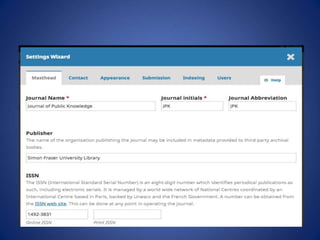 Open Journal Systems.ppt