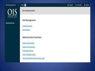 Open Journal Systems.ppt