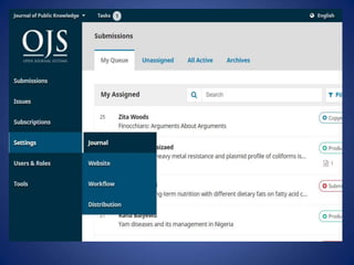 Open Journal Systems.ppt