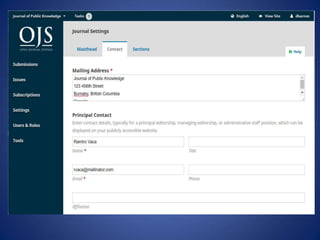 Open Journal Systems.ppt