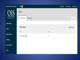 Open Journal Systems.ppt