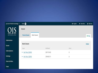 Open Journal Systems.ppt