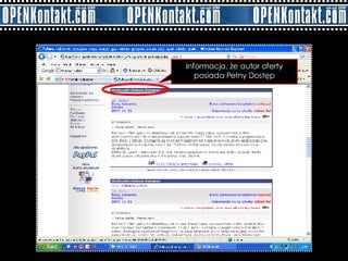 Informacja, że autor oferty posiada Pełny Dostęp 